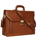 Великий шкіряний портфель - Invisible Man - коньячний 5188401 Time Resistance фото, картинка, изображение