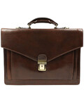Великий шкіряний портфель - The Magus - коричневий 5192701 Time Resistance фото, картинка, изображение