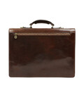 Великий шкіряний портфель - The Magus - коричневий 5192701 Time Resistance фото, картинка, изображение