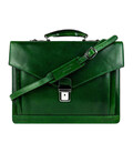 Класичний шкіряний портфель - The Magus - зелений 5236501 Time Resistance фото, картинка, изображение