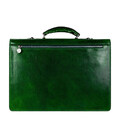 Класичний шкіряний портфель - The Magus - зелений 5236501 Time Resistance фото, картинка, изображение