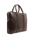 Шкіряна сумка для ноутбука - Hobbit - коричневий Time Resistance 5196101 фото, картинка, изображение