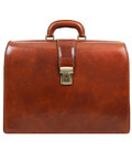 Великий шкіряний портфель - коньяк коричневий Time Resistance 5220001 фото, картинка, изображение