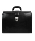 Великий шкіряний портфель - The Firm - чорний Time Resistance 5216501 фото, картинка, изображение