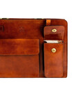 Шкіряний портфель - The Prophet - Time Resistance коньяк 5236401 фото, картинка, изображение