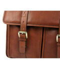 Шкіряний портфель італійський чоловічий - The Time Machine - коньячний Time Resitance 5231001 фото, картинка, изображение