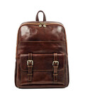 Великий шкіряний рюкзак для чоловіків - The Divine Comedy - Коричневий колір - Time Resistance 5209001 фото, картинка, изображен
