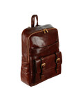 Великий шкіряний рюкзак для чоловіків - The Divine Comedy - Коричневий колір - Time Resistance 5209001 фото, картинка, изображен