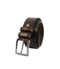 Коричневий шкіряний ремінь - North and South - Темно-коричневий колір - Time Resistance 5222001 фото, картинка, изображение
