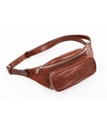 Сумка напоясна шкіряна - Independent People - коньячна Time Resistance 5215801 фото, картинка, изображение