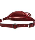 Сумка поясна шкіряна - Independent People - червона Time Resistance 5231701 картинка, зображення, фото
