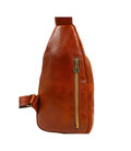 Шкіряна сумка-слінг - Catch-22 - коньячна Time Resistance 5231201 фото, картинка, изображение