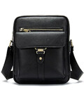 Чоловіча чорна сумка через плече Bexhill BD10-8516A картинка, зображення, фото