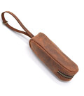 Шкіряна ключниця TARWA Cucumber у теракотовому кольорі фото, картинка, изображение