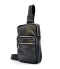 Шкіряний рюкзак слінг чоловічий на одну шлейку GA-0904-4lx TARWA фото, картинка, изображение