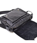 Чоловіча шкіряна сумка через плече з ручкою TARWA GA-6045-3md фото, картинка, изображение