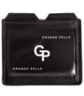 Кардхолдер Grande Pelle 307610 натуральна шкіра чорний колір фото, картинка, изображение
