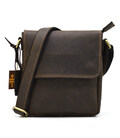Шкіряна чоловіча сумка через плече коричнева TARWA RC-4118-4sa фото, картинка, изображение