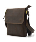Шкіряна чоловіча сумка через плече коричнева TARWA RC-4118-4sa фото, картинка, изображение