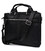 Чоловіча шкіряна сумка А4 чорна для макбука 13" з ручками TARWA RA-7427-4sa фото, картинка, изображение