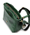 Сумка-планшет через плече зелена шкіряна RE-1309-3md TARWA фото, картинка, изображение