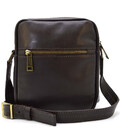 Чоловіча шкіряна сумка через коричневе плече GC-8086-1md TARWA шкіра всередині фото, картинка, изображение