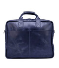 Чоловіча сумка для ноутбука 17 із натуральної шкіри синя TARWA RK-1019-4lx картинка, зображення, фото