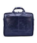 Чоловіча сумка для ноутбука 17 із натуральної шкіри синя TARWA RK-1019-4lx картинка, зображення, фото