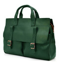 Чоловіча сумка для документів та ноутубка зелена TARWA RE-7107-3md картинка, зображення, фото