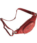 Поясна шкіряна сумка червона Hill Burry HB3314 фото, картинка, изображение