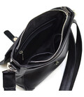 Сумка-месенджер через плече чорна гладка шкіра наппа GA-1309-3md TARWA фото, картинка, изображение