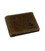 Затискач-портмоне Grande Pelle глянцева шкіра шоколад фото, картинка, изображение