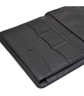 Шкіряна папка для документів чорна A4 GA-0314-4lx від TARWA фото, картинка, изображение