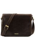 Чоловічий шкіряний месенджер Tuscany Leather Messenger Double TL90475 картинка, зображення, фото