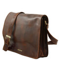 Чоловічий шкіряний месенджер Tuscany Leather Messenger Double TL90475 картинка, зображення, фото
