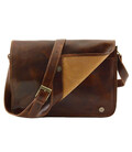 Чоловічий шкіряний месенджер Tuscany Leather Messenger Double TL90475 картинка, зображення, фото