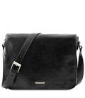 Чоловічий шкіряний месенджер Tuscany Leather Messenger Double TL90475 картинка, зображення, фото
