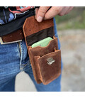 Шкіряна сумка чохол на пояс, колір світло-коричневий TARWA RB-2091-3md фото, картинка, изображение
