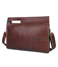Шкіряна сумка-папка, портфоліо, органайзер, месенджер великий розмір John McDee A0011XL картинка, зображення, фото