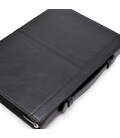 Шкіряна папка на блискавці з ручкою формату А4+ з органайзером чорна TARWA GA-4495-4lx фото, картинка, изображение