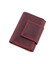Портмоне, матова шкіра бордо Grande Pelle 504161 картинка, зображення, фото