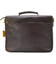 Діловий чоловічий портфель з натуральної шкіри RDС-3960-4lx TARWA темно-коричневий фото, картинка, изображение