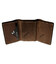 Портмоне, матова шкіра, шоколад GP 504120 картинка, зображення, фото