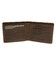 Портмоне чоловіче шкіряне Onda коричневе Grande Pelle 507120 картинка, зображення, фото