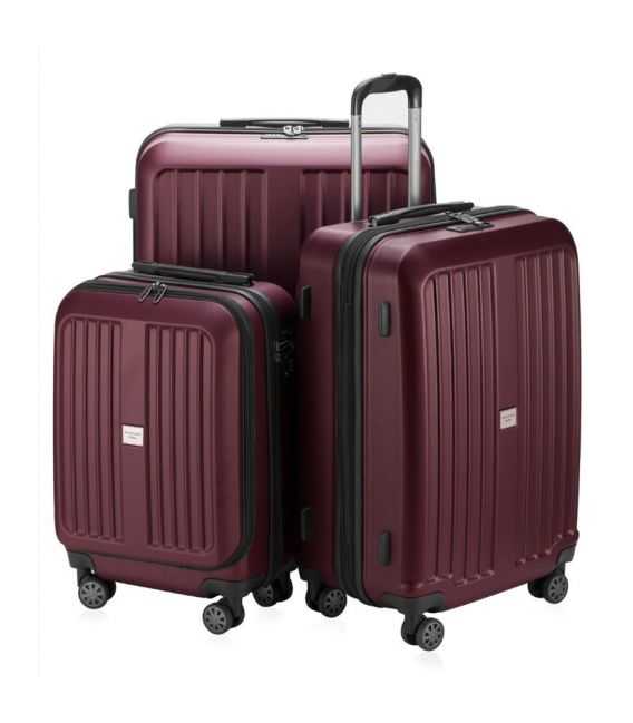 Набір Валіз Hauptstadtkoffer X-Berg бордовий картинка, зображення, фото