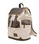 Рюкзак сірий (світлий) з парусини канвас і шкіри RGj-0010-4lx від бренду TARWA картинка, зображення, фото