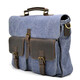 Портфель чоловічий парусина канвас та шкіра RK-1282-4lx TARWA фото