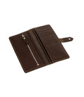 Портмоне шкіряне 524620 GP, шоколад, від бренду Grande Pelle картинка, зображення, фото