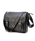 Чоловіча шкіряна сумка через плече з ручкою TARWA, GA-6045-4lx фото, картинка, изображение