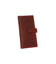 Портмоне вертикальне з хлястиком Grande Pelle Italy 523161, бордо картинка, зображення, фото
